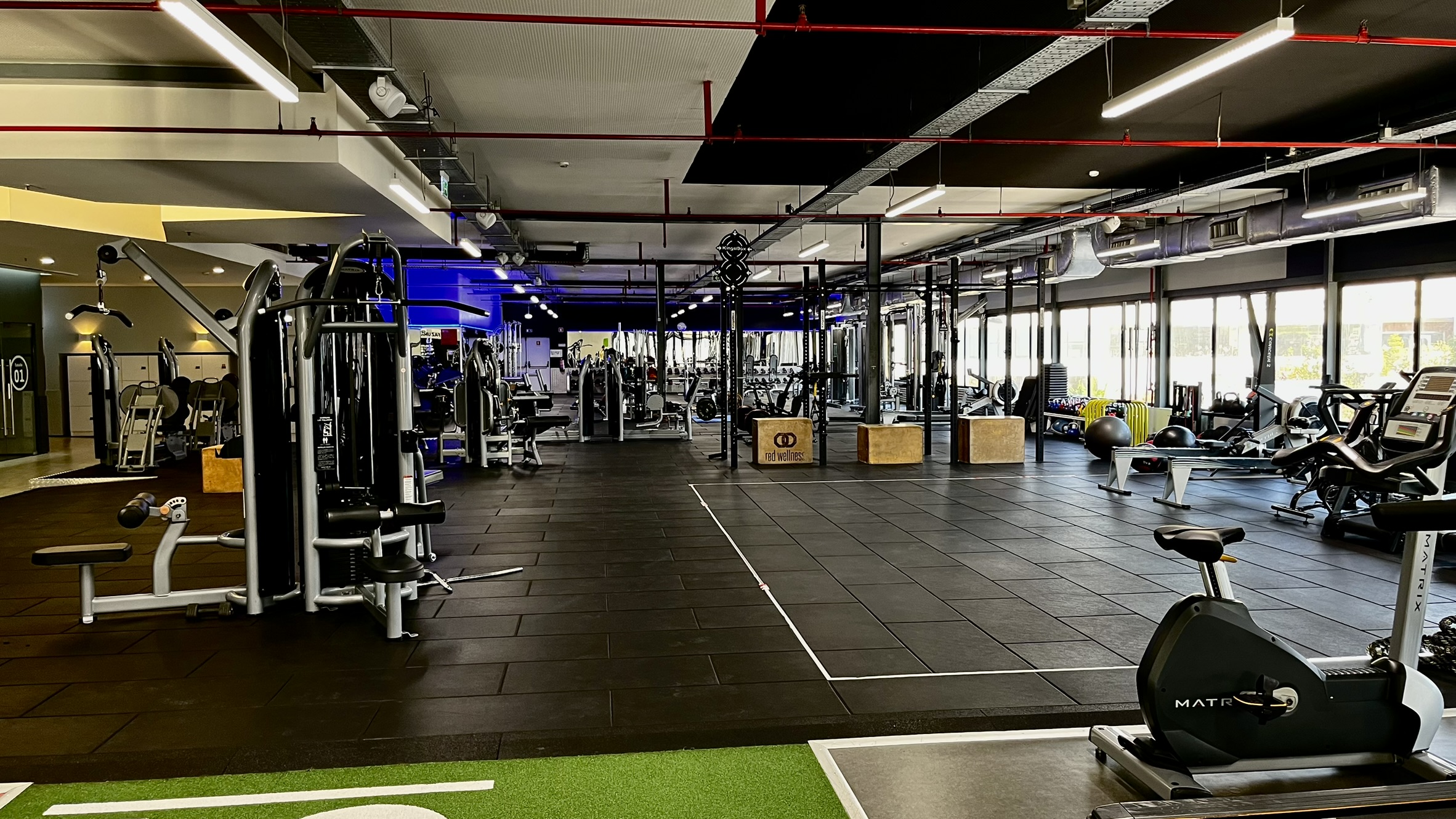 Treino em Ginásio